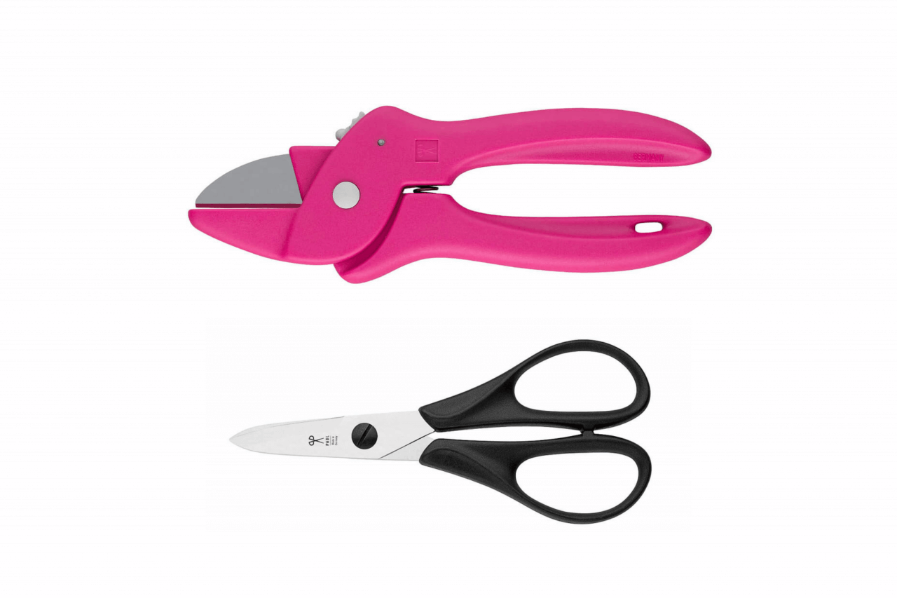 Flower scissors set