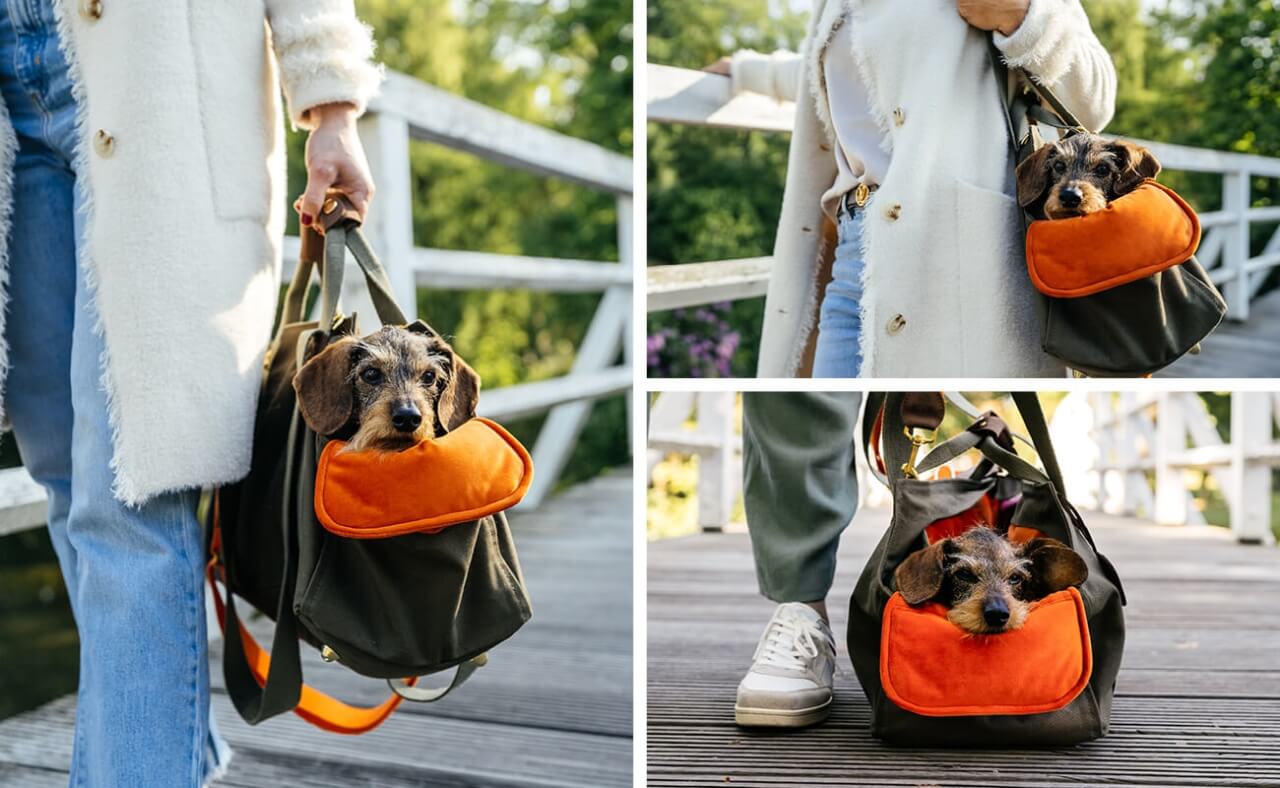 "Greta & Paul" new premium dog bag